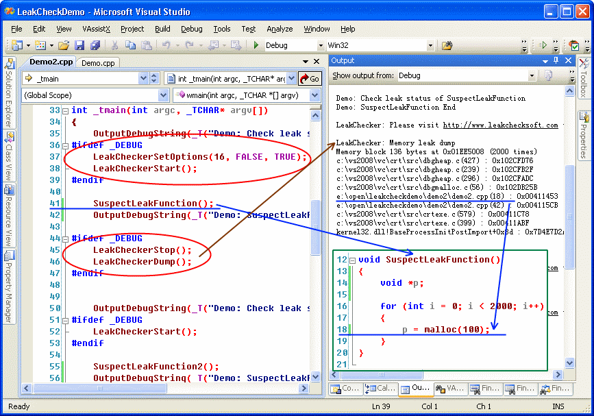 LeakChecker Demo