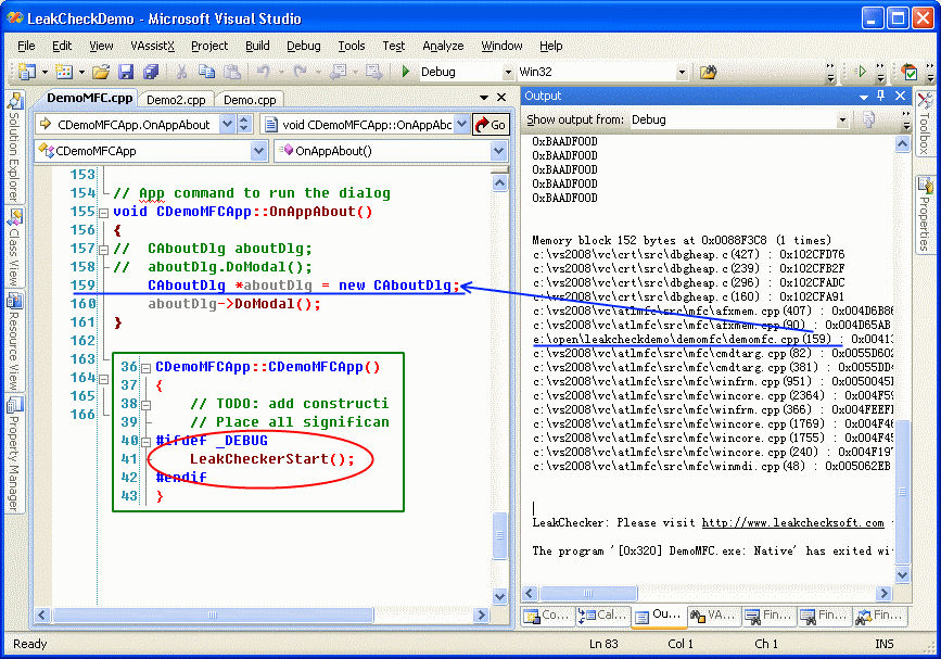 LeakChecker Demo